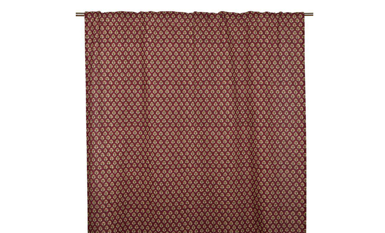 JUNIE Multibandslängd 250 Vinröd i gruppen Mattor & Textil / Gardiner hos SoffaDirekt.se (260335-550-63)