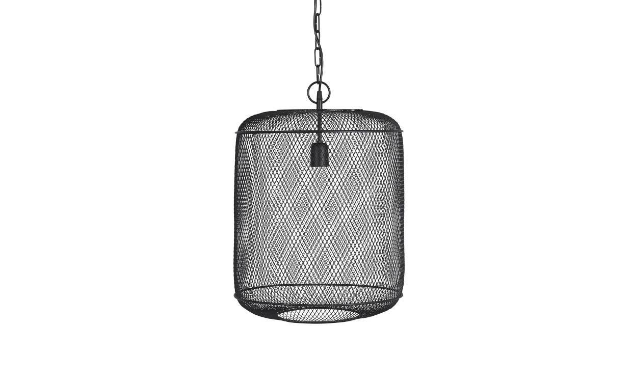 GRID Taklampa 40 cm Svart i gruppen Belysning / Lampor / Taklampor hos SoffaDirekt.se (2604003)