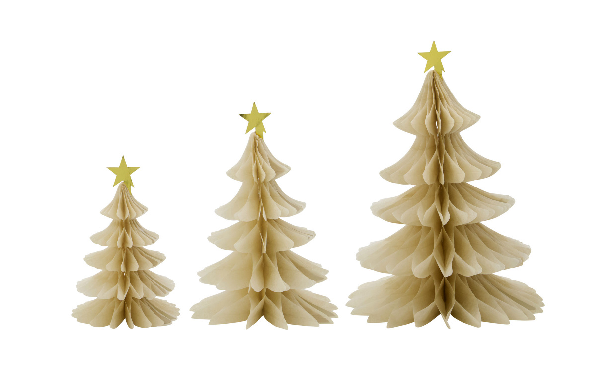 TREE Julprydnad Offwhite Set/3 i gruppen Dekoration / Övrig dekoration hos SoffaDirekt.se (266602500)