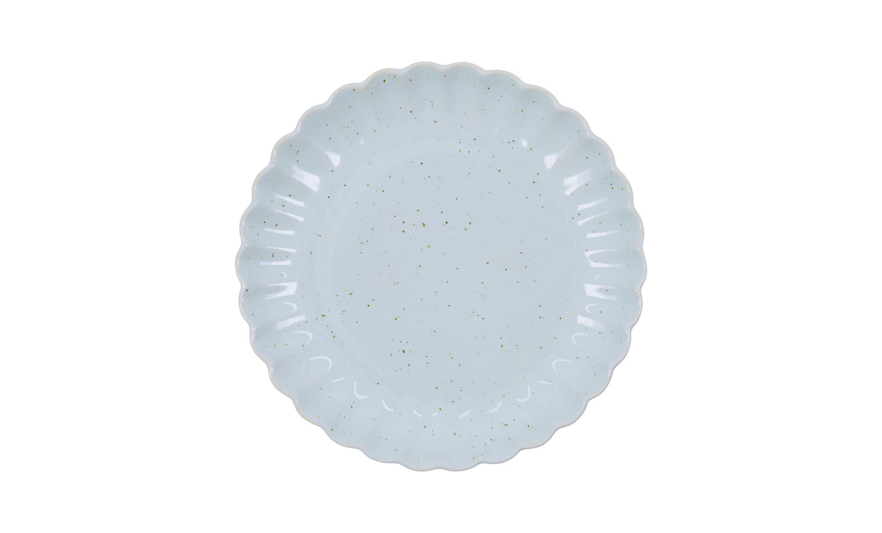 SCALLOP Lunch/T�rta Tallrik Ljusbl� i gruppen K�k / Dukning & Servering hos SoffaDirekt.se (267710017)