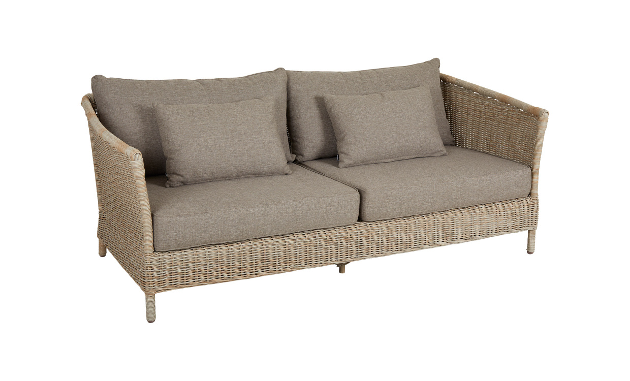 ASTER 3-sitssoffa Beige i gruppen Utembler / Trdgrdssoffor hos SoffaDirekt.se (2793-22-24)