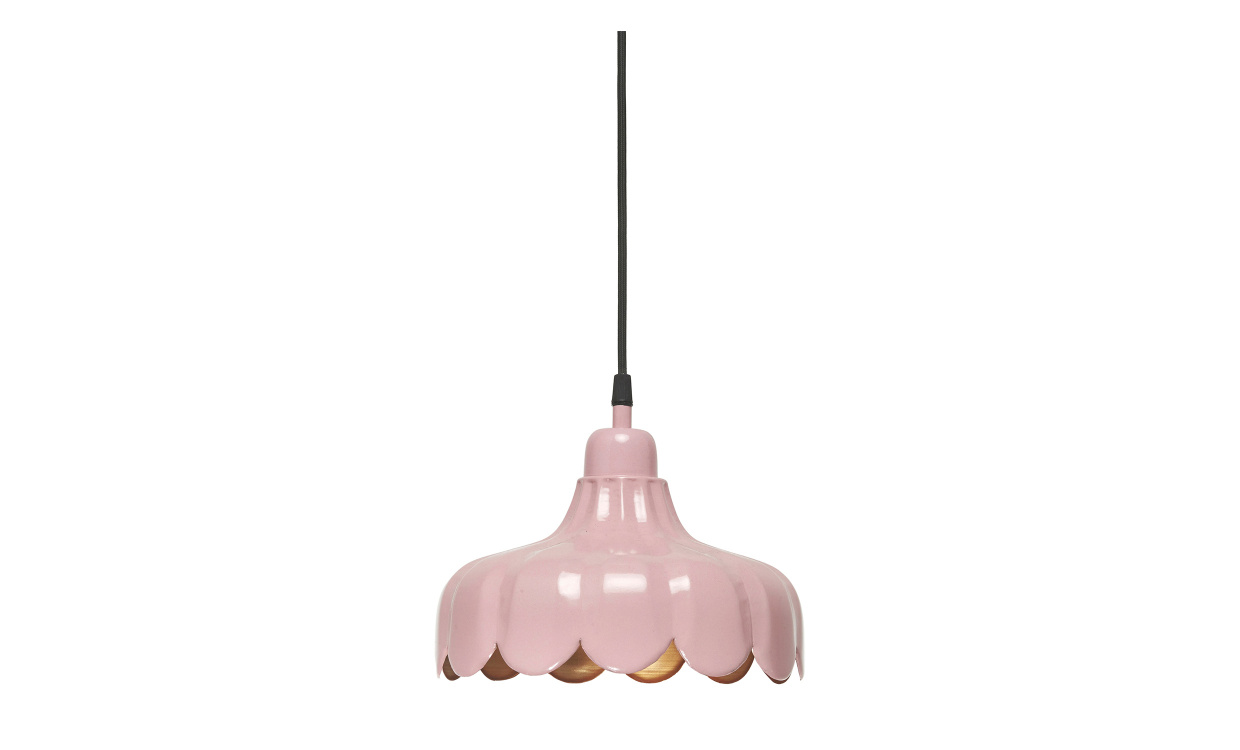 WELLS Taklampa Rosa 24cm i gruppen Belysning / Lampor / Taklampor hos SoffaDirekt.se (2832433)