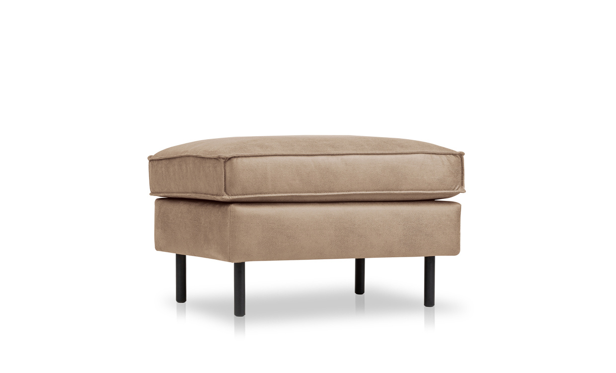 BERGAMO Fotpall Beige i gruppen Vardagsrum / Soffor / Fotpallar hos SoffaDirekt.se (2926)