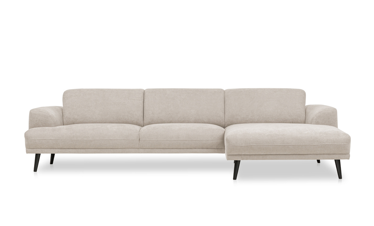 ANCONA Divan Hger Beige i gruppen Vardagsrum / Soffor / Divansoffor hos SoffaDirekt.se (2934)