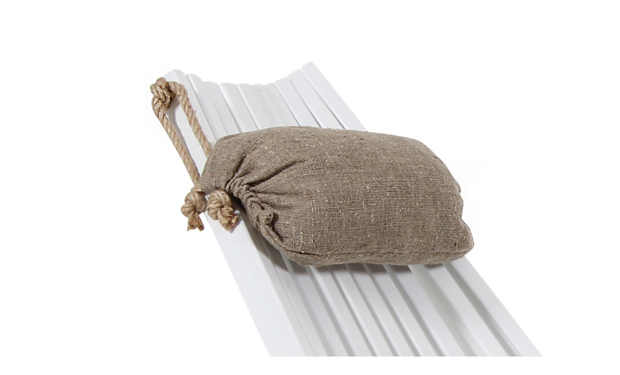 RIBBON Nackkudde Natur i gruppen Utembler / Dynor & Kuddar hos SoffaDirekt.se (3009)