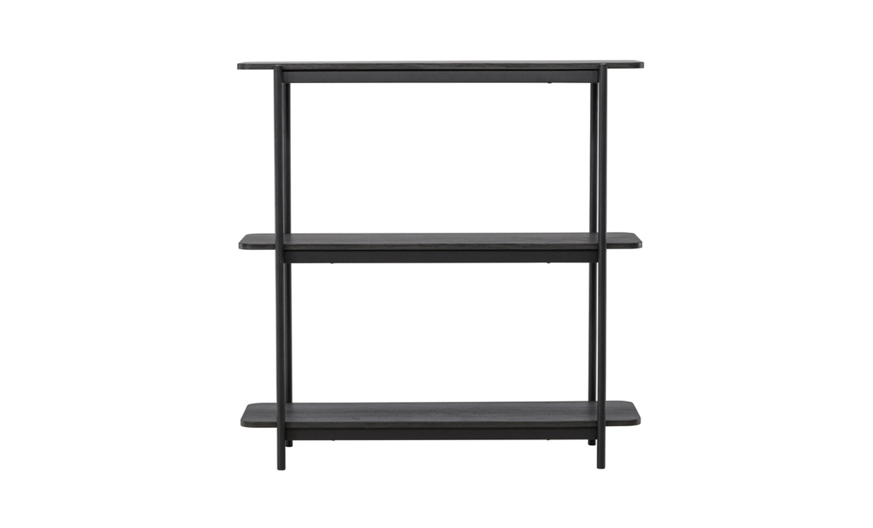 KIRA Hylla H120 Svart i gruppen Vardagsrum / Förvaringsmöbler / Hyllor hos SoffaDirekt.se (30152-100)