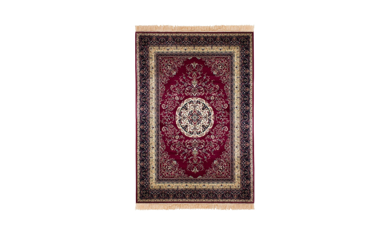 CASABLANCA Medallion 200x300 Rd i gruppen Mattor & Textil / Mattor / Konstsilkesmattor hos SoffaDirekt.se (30371)