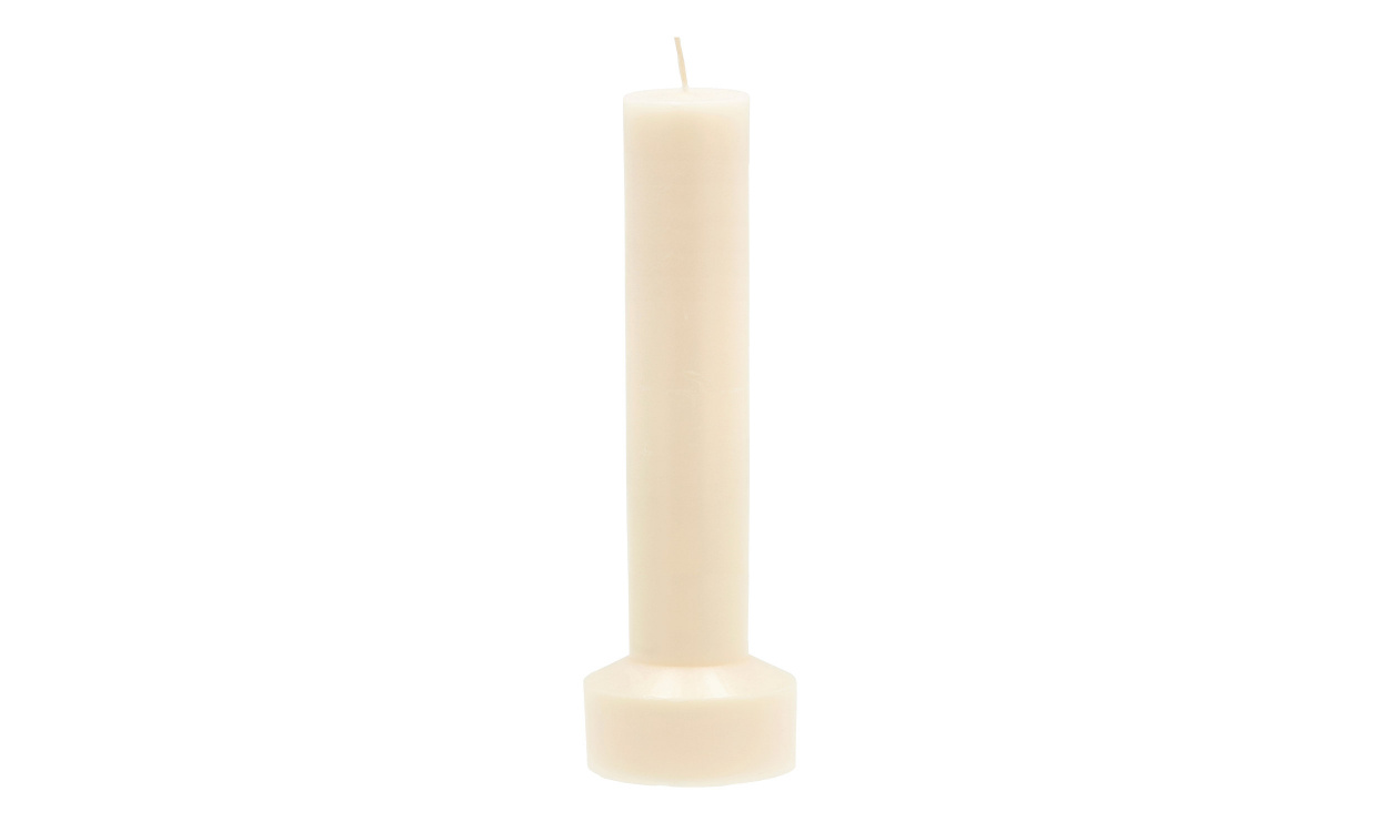 HVILS Blockljus 23cm Cream i gruppen Dekoration / Ljusstakar och Lyktor hos SoffaDirekt.se (31256)