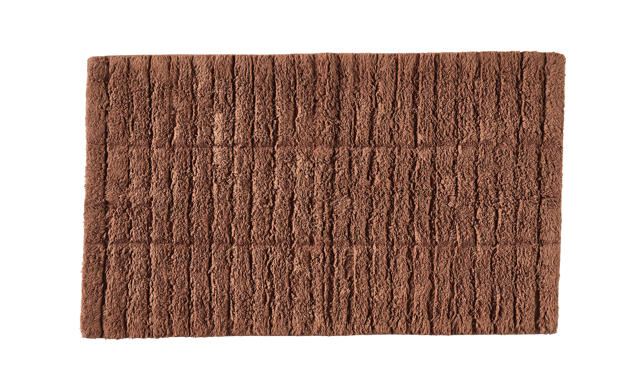 TILES Badrumsmatta 50x80 Terracotta i gruppen Mattor & Textil / Mattor / Bomullsmattor hos SoffaDirekt.se (31569-1)