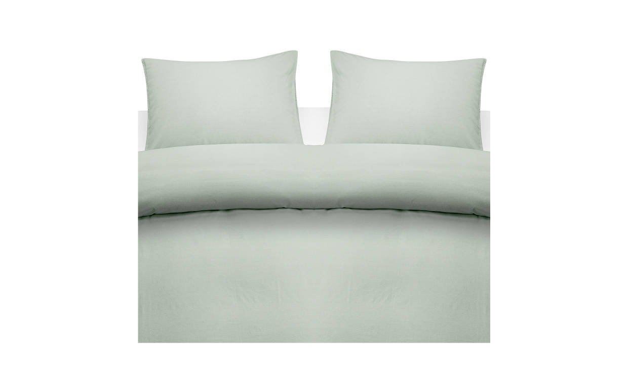 WASHED Bddset Kingsize Grn i gruppen Sovrum / Sovrumstextil / Sngklder hos SoffaDirekt.se (3444310)