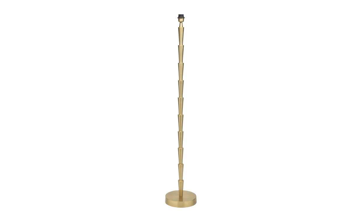 CHLOE Golvfot Guld H 143 cm i gruppen Belysning / Lampor / Lampftter hos SoffaDirekt.se (34714302)