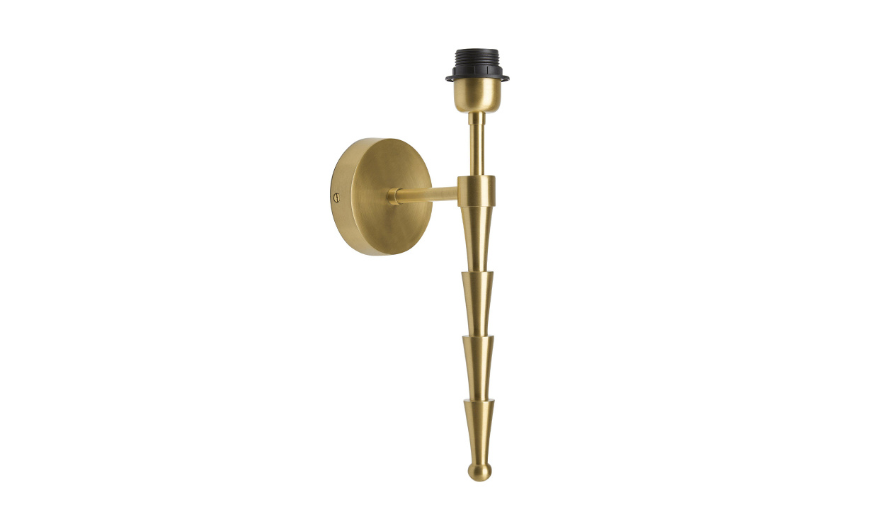 CHLOE Vgglampa Guld H 38 cm i gruppen Belysning / Lampor / Vgglampor hos SoffaDirekt.se (3473802)