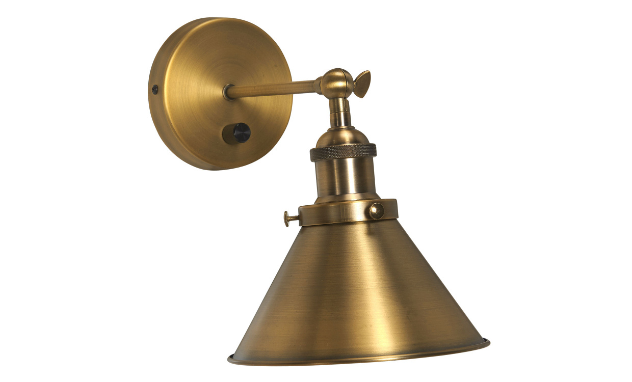 ANTON Vgglampa 18cm Mssing i gruppen Belysning / Lampor / Vgglampor hos SoffaDirekt.se (3501802)