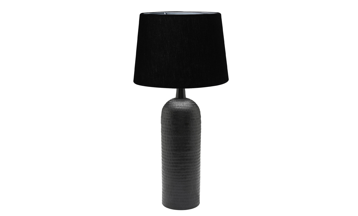 RILEY Bordslampa 54cm Svart i gruppen Belysning / Lampor / Bordslampor hos SoffaDirekt.se (3503803-FR09)