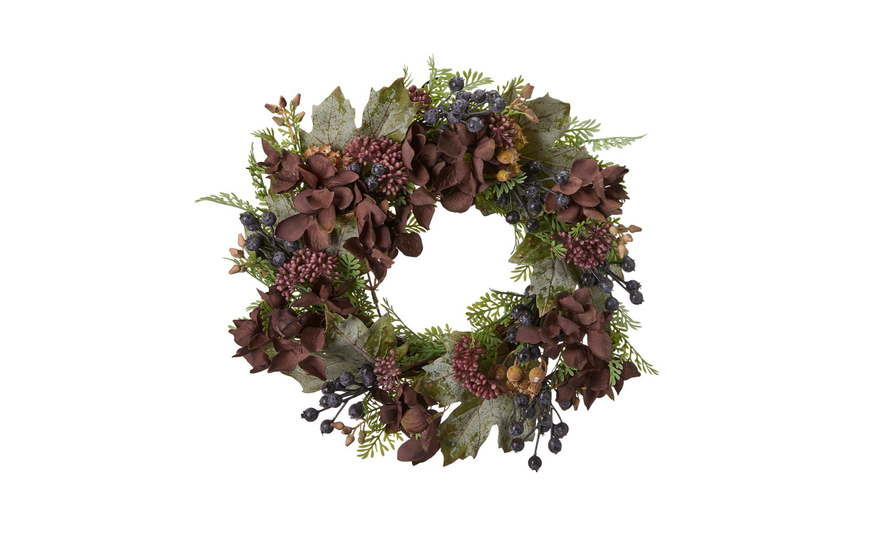 HYDRANGEA Krans D35 Grön i gruppen Dekoration / Övrig dekoration hos SoffaDirekt.se (35707)