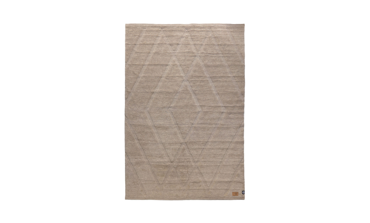 GITTAN Ullmatta 160x230 Beige i gruppen Mattor & Textil / Mattor / Ullmattor & R�llakan hos SoffaDirekt.se (362-14)