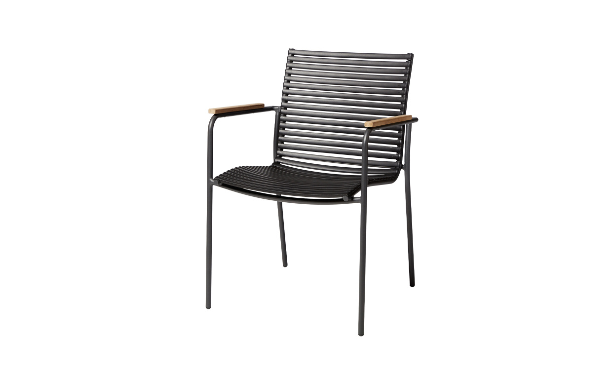 MOOD Karmstol Classic Svart i gruppen Matplats / Sittmbler / Stolar hos SoffaDirekt.se (3621022)