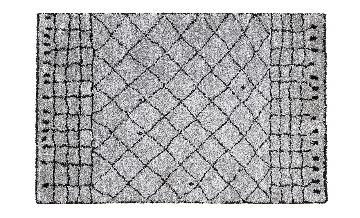 SICILY Matta 160x230 Gr i gruppen Mattor & Textil / Mattor hos SoffaDirekt.se (370-14)