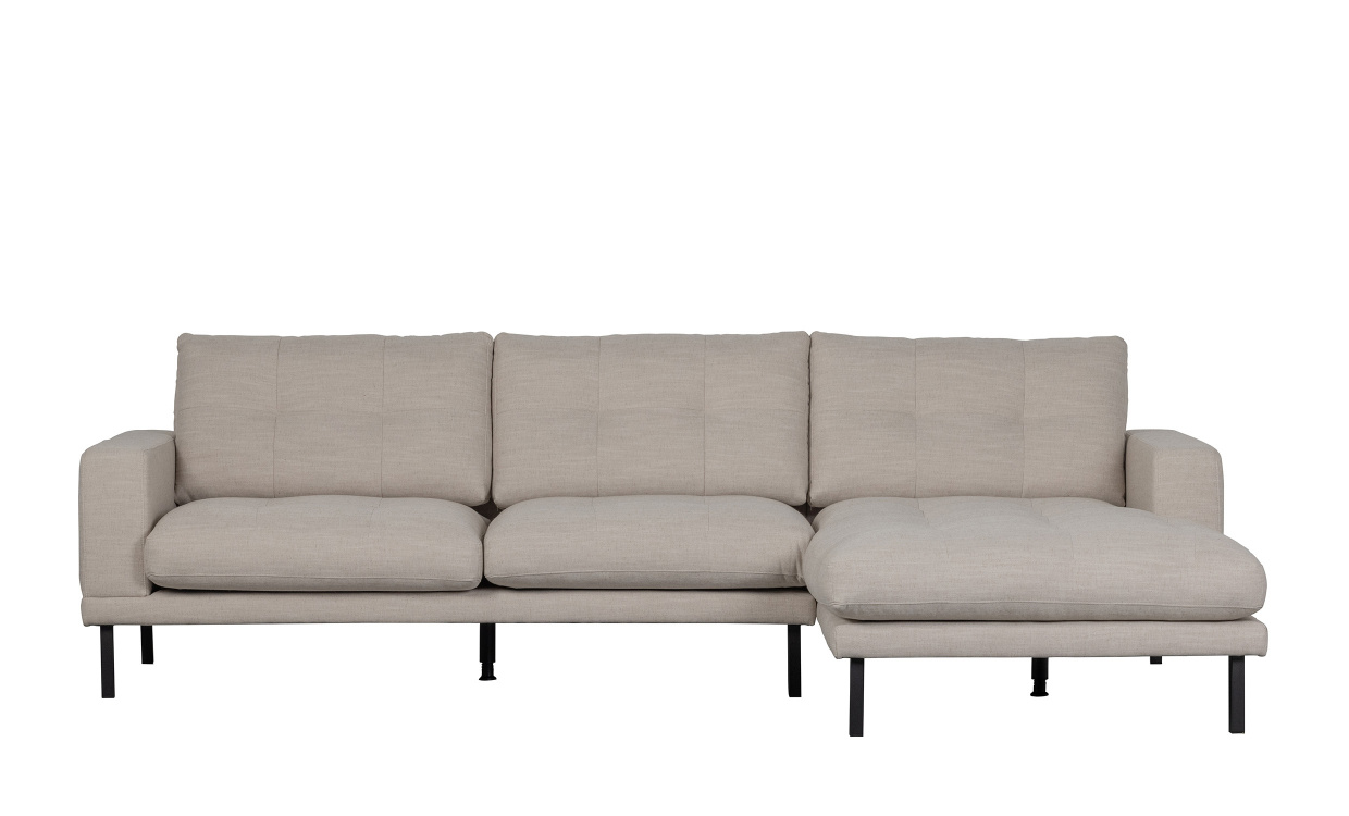 RIVER Divansoffa Hger Beige i gruppen Vardagsrum / Soffor / Divansoffor hos SoffaDirekt.se (373408-N)