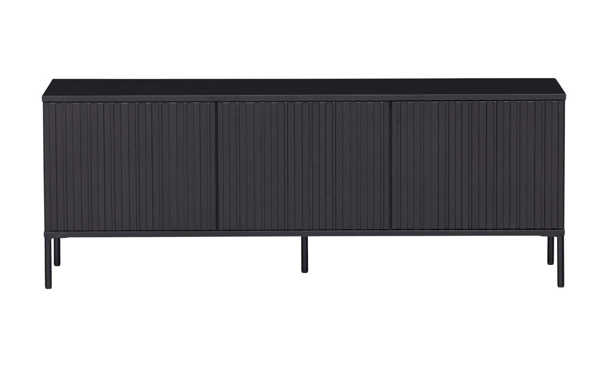 NEW GRAVURE Tv-bnk 150 Svart i gruppen Vardagsrum / Frvaringsmbler / TV-Bnkar hos SoffaDirekt.se (373473-Z)