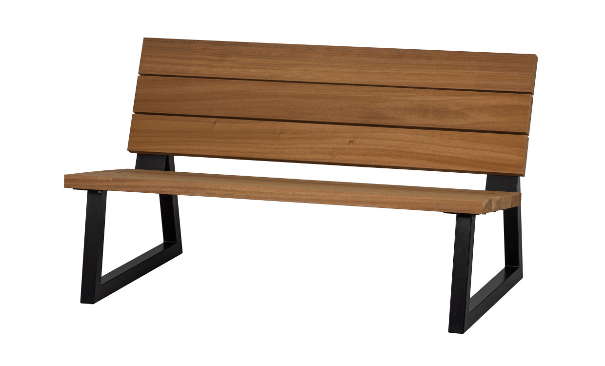 BANCO Utomhussoffa natur/svart i gruppen Utembler / Sittmbler / Soffor hos SoffaDirekt.se (373476-N)