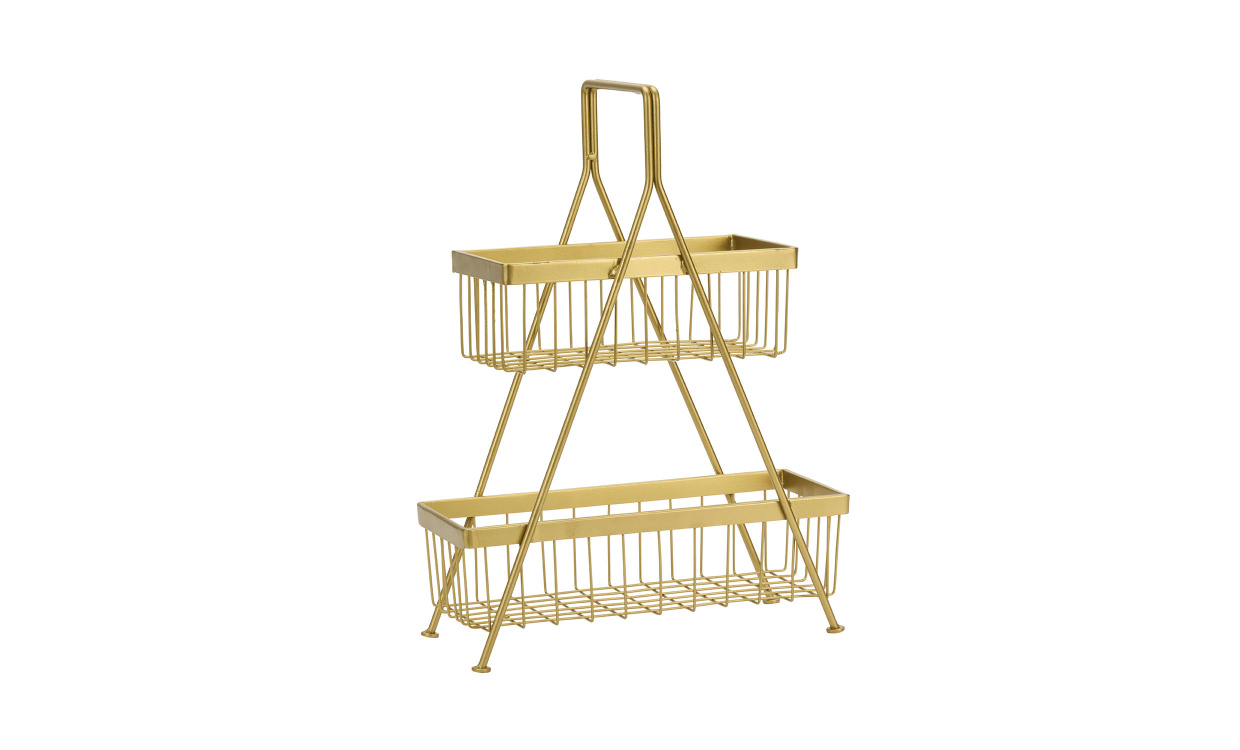 KORG H40 Antik Mässing i gruppen Dekoration / Korgar och Förvaring hos SoffaDirekt.se (37357AB)