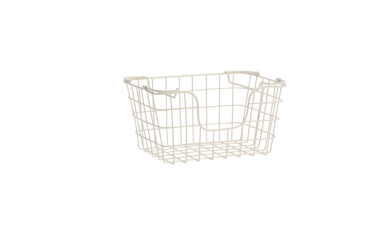 KORG Stapelbar Offwhite S i gruppen Dekoration / Korgar och F�rvaring hos SoffaDirekt.se (37444CR)