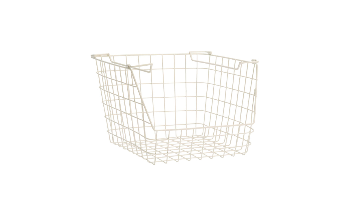 KORG Stapelbar Offwhite M i gruppen Dekoration / Korgar och F�rvaring hos SoffaDirekt.se (37537CR)