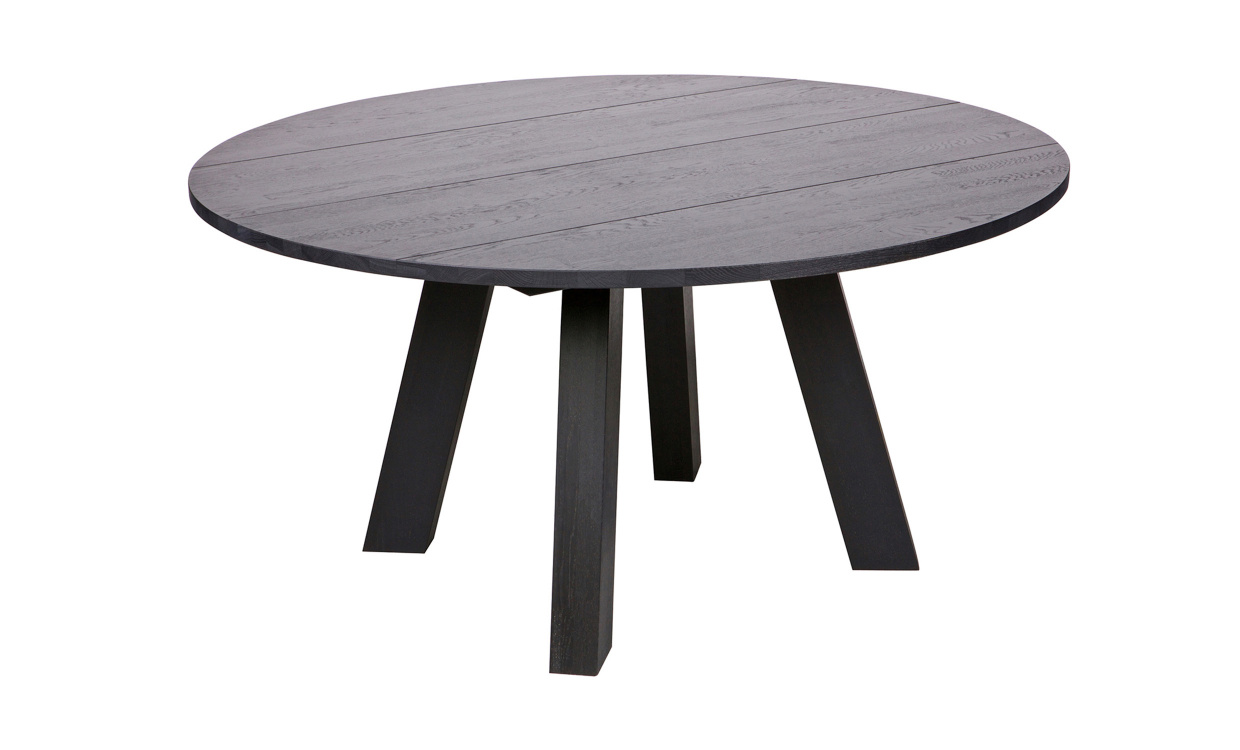 RHONDA Matbord Svart i gruppen Matplats / Bord / Matbord hos SoffaDirekt.se (375420-BN)