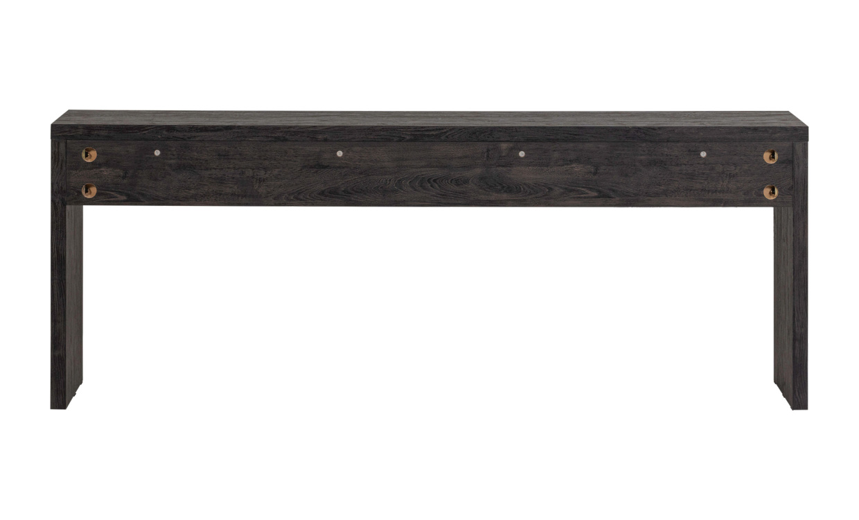 MAAN Sidobord M�rkbrun i gruppen Vardagsrum / F�rvaringsm�bler / Skrivbord hos SoffaDirekt.se (377579-D)