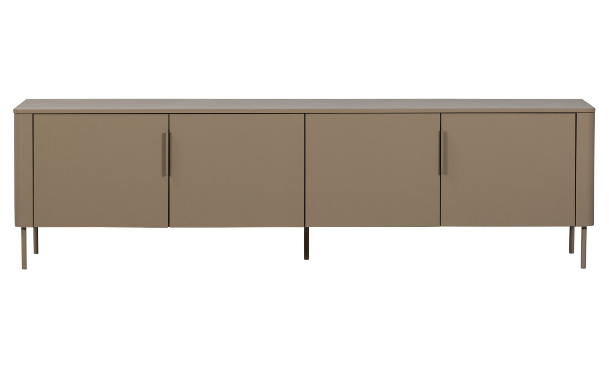 GUNNAR TV-B�nk 200 Gr�brun i gruppen Vardagsrum / F�rvaringsm�bler / TV-B�nkar hos SoffaDirekt.se (377594-MD)