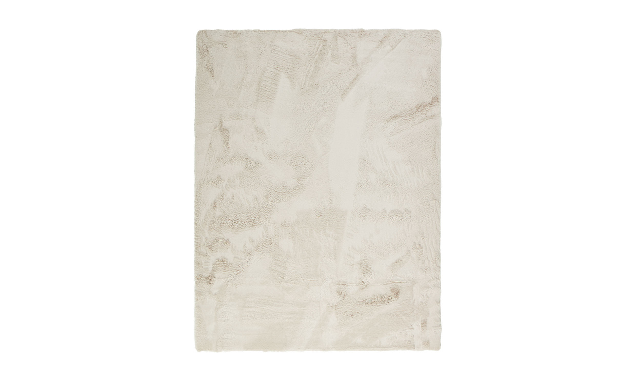 WILLE Matta 180x280 Naturvit i gruppen Mattor & Textil / Mattor / Ryamattor hos SoffaDirekt.se (382-55)