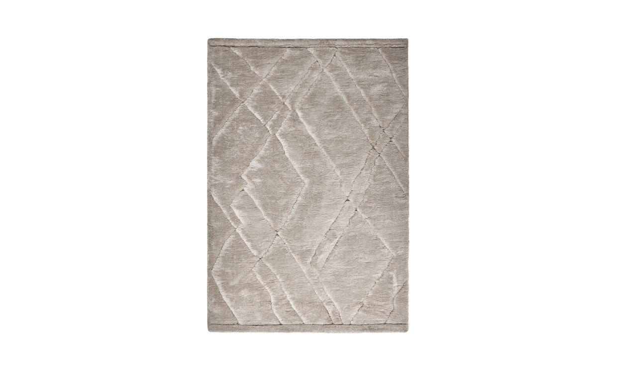 LIVIA Ryamatta 240x340 Beige i gruppen Mattor & Textil / Mattor / Ryamattor hos SoffaDirekt.se (383-160)