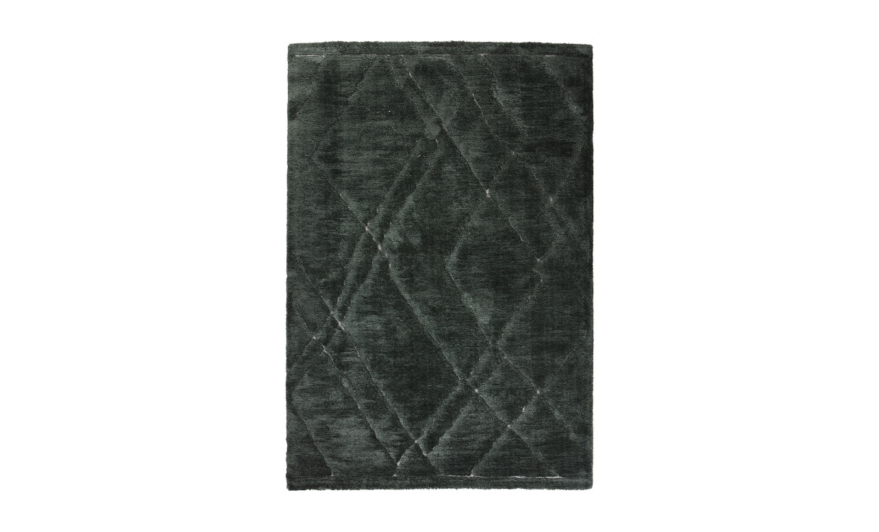 LIVIA Ryamatta 200x290 Grn i gruppen Mattor & Textil / Mattor / Ryamattor hos SoffaDirekt.se (383-450)