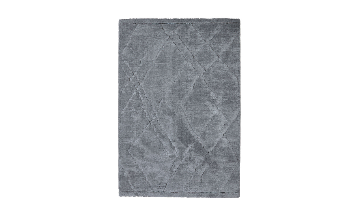 LIVIA Ryamatta 200x290 Antracit i gruppen Mattor & Textil / Mattor / Ryamattor hos SoffaDirekt.se (383-95)