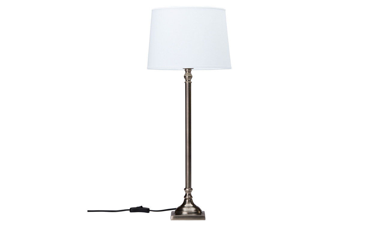 MARGOT Bordslampa Antiksilver i gruppen Belysning / Lampor / Bordslampor hos SoffaDirekt.se (3865101-25001)