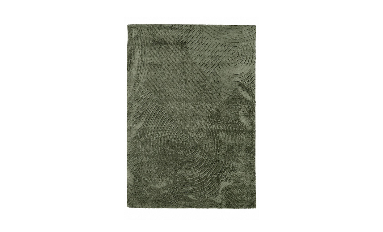 KORSIKA Matta 160x230 Mörkgrön i gruppen Mattor & Textil / Mattor hos SoffaDirekt.se (3879-74)