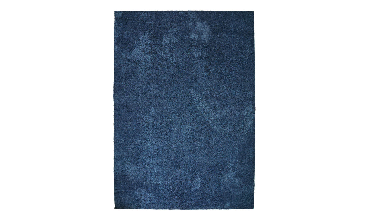 BIBBI Ryamatta 200x290 Bl i gruppen Mattor & Textil / Mattor / Ryamattor hos SoffaDirekt.se (3883-25)
