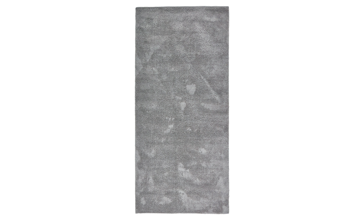BIBBI Ryamatta 80x180 Ljusgr i gruppen Mattor & Textil / Mattor / Ryamattor hos SoffaDirekt.se (3883-62)