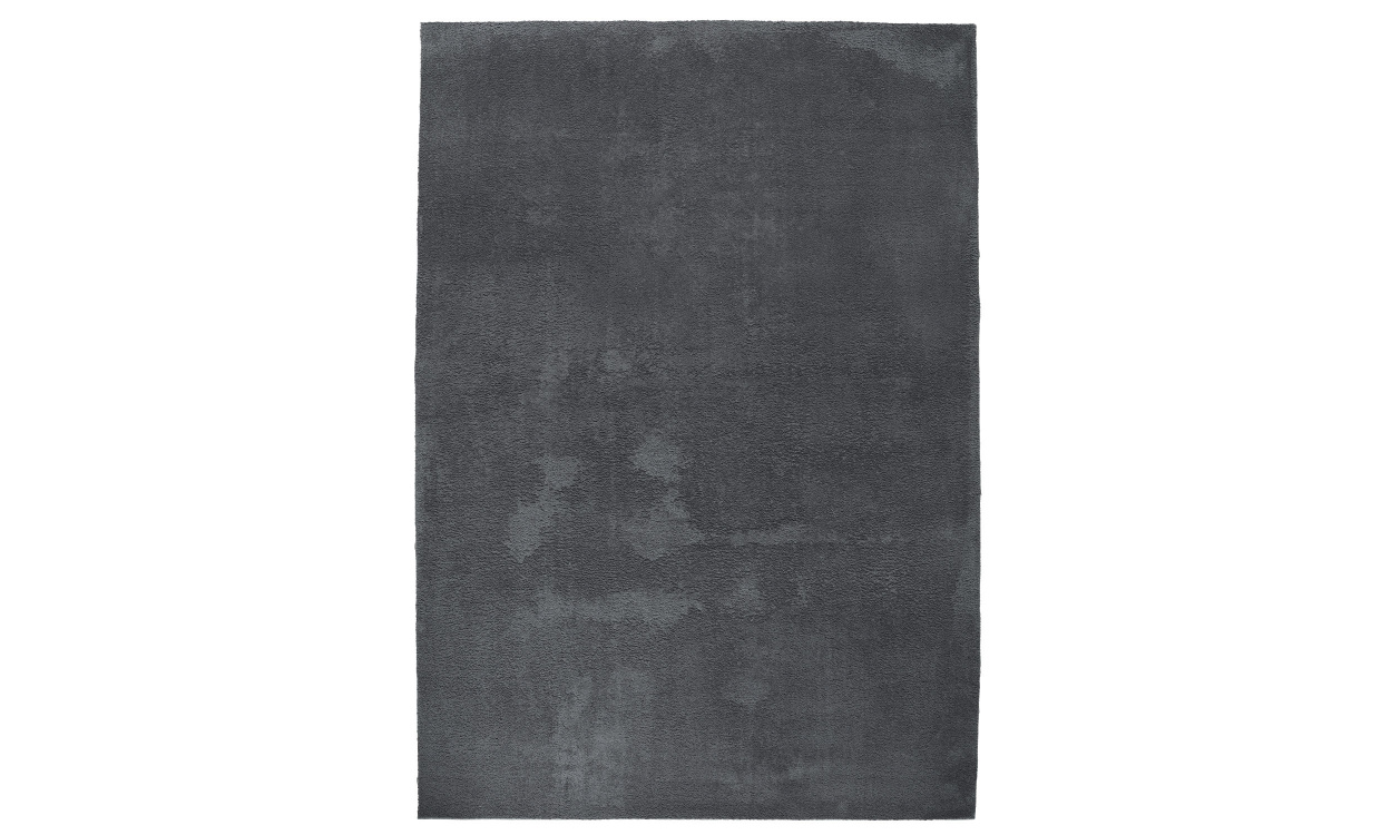 BIBBI Ryamatta 240x340 Mrkgr i gruppen Mattor & Textil / Mattor / Ryamattor hos SoffaDirekt.se (3883-96)
