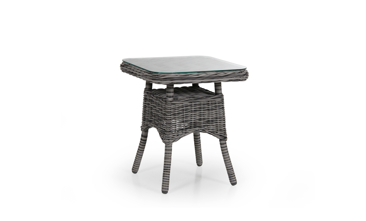 ROSITA Sidobord Gr/Glas i gruppen Utembler / Trdgrdsbord / Soffbord hos SoffaDirekt.se (3917-74)