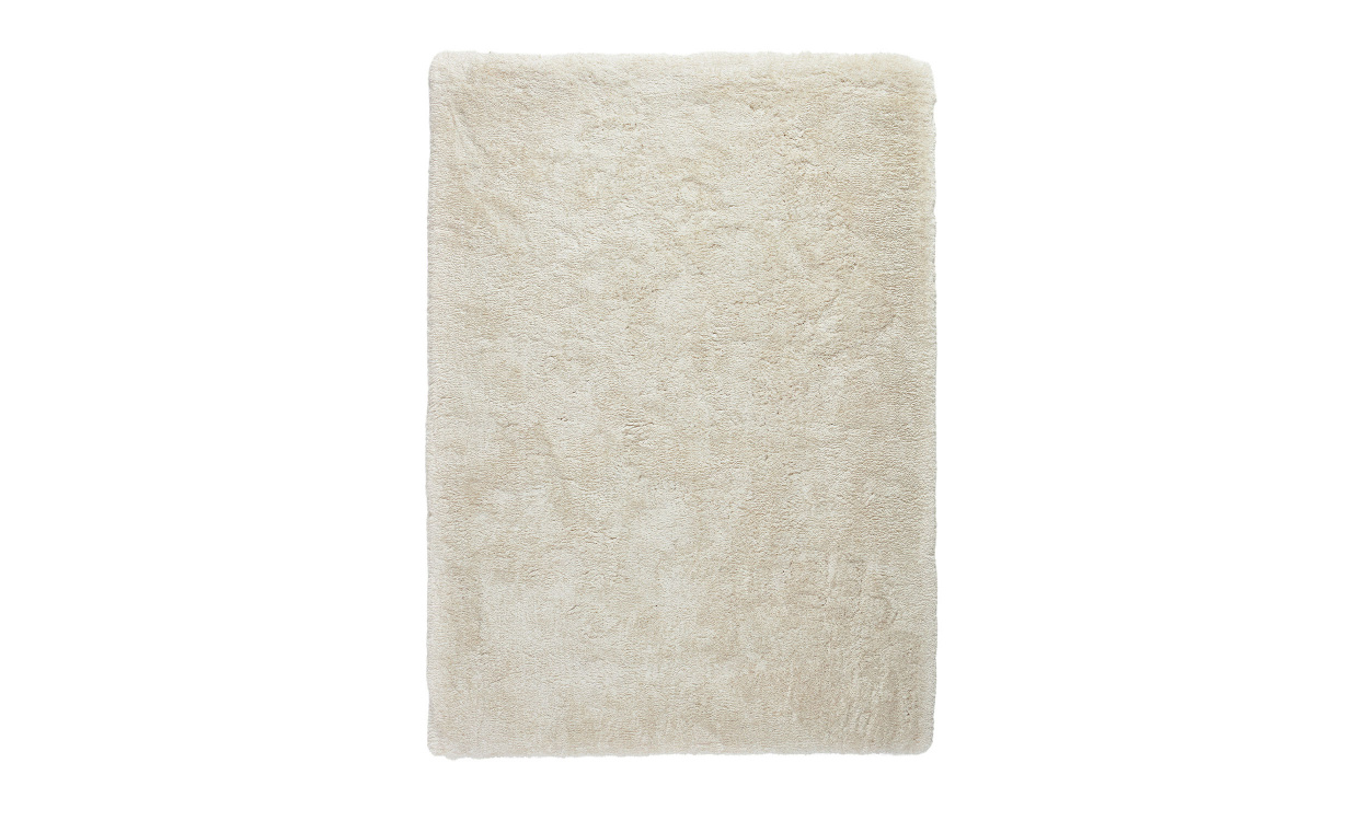 SANJA Ryamatta 200x290 Vit i gruppen Mattor & Textil / Mattor / Ryamattor hos SoffaDirekt.se (399-05)