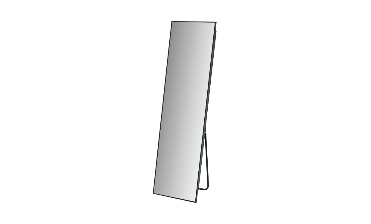 JUDIT Spegel Aluminium Svart i gruppen Dekoration / Speglar hos SoffaDirekt.se (40191717)