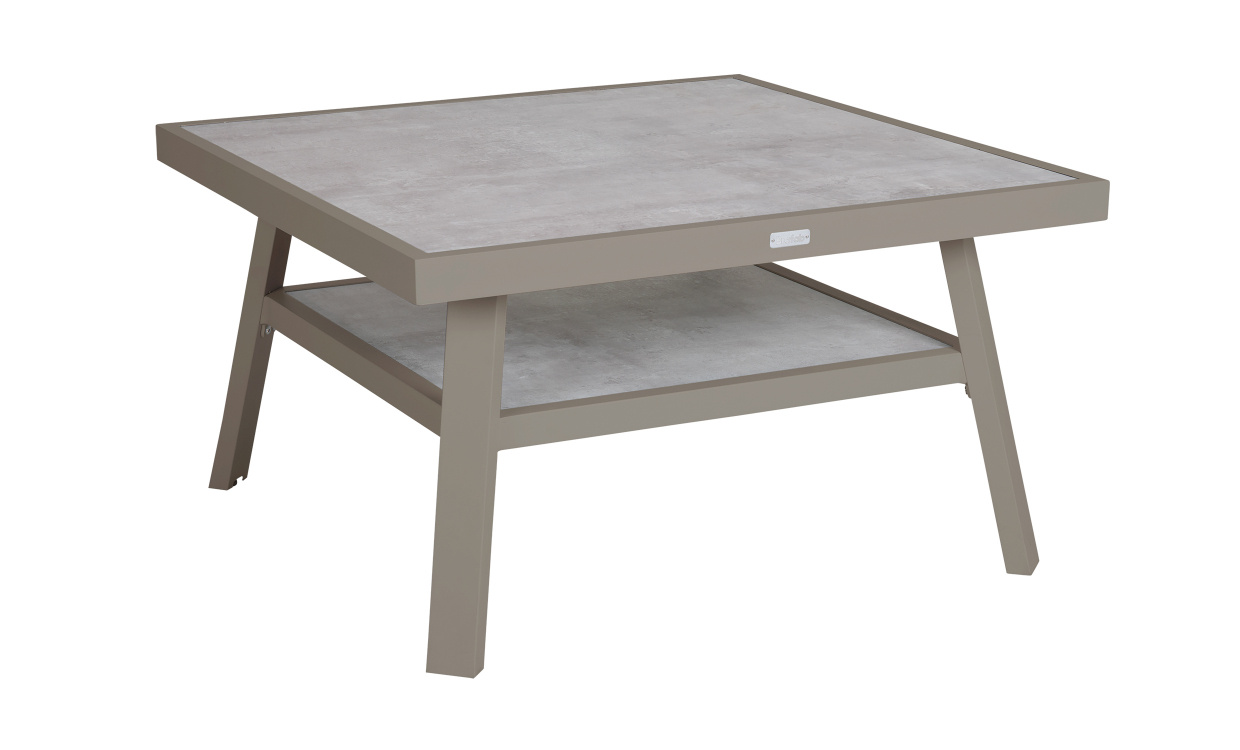 SAMVARO Soffbord Beige 90 i gruppen Utembler / Trdgrdsbord / Soffbord hos SoffaDirekt.se (4157-21-21)