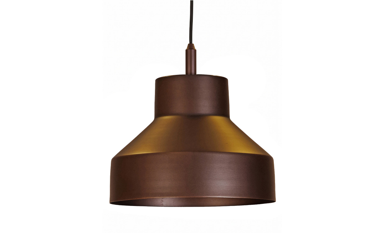 SOLO Taklampa 26cm Antikbrun i gruppen Belysning / Lampor / Taklampor hos SoffaDirekt.se (416-26-BR)