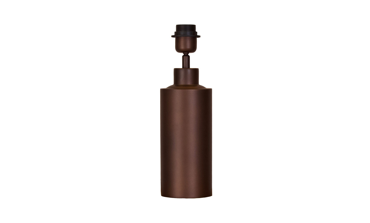 SOLO Lampfot 32cm Antikbrun i gruppen Belysning / Lampor / Bordslampor hos SoffaDirekt.se (416-32-BR)