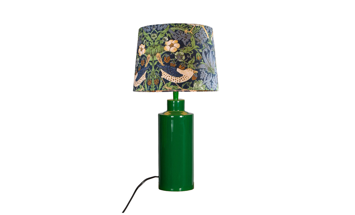 SOLO Bordslampa 46cm Grön/Multi i gruppen Belysning / Lampor / Bordslampor hos SoffaDirekt.se (4163213-008)