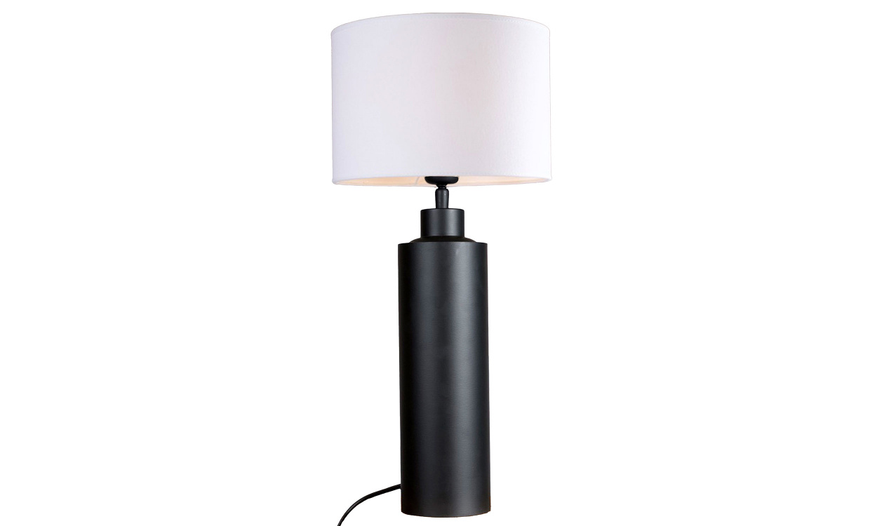SOLO Bordslampa Svart/Vit 65cm i gruppen Belysning / Lampor / Bordslampor hos SoffaDirekt.se (4164403-FR01)