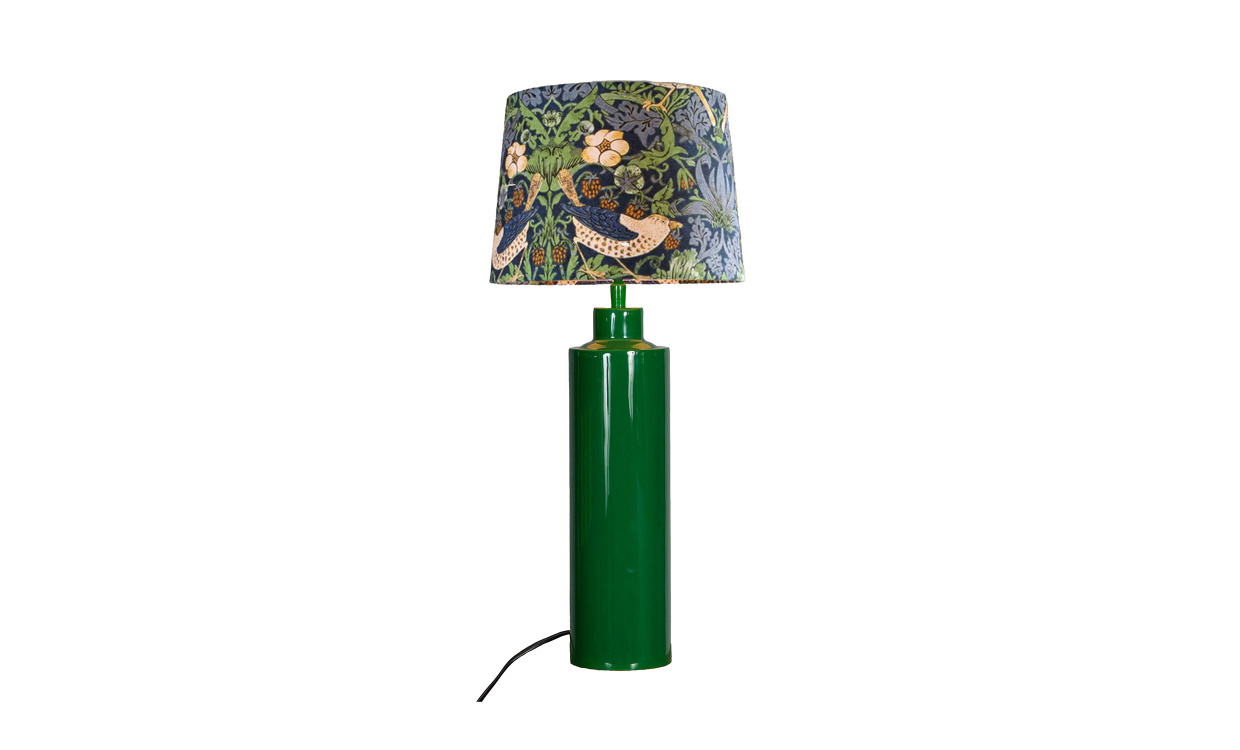 SOLO Bordslampa 57cm Grön/Multi i gruppen Belysning / Lampor / Bordslampor hos SoffaDirekt.se (4164413-008)