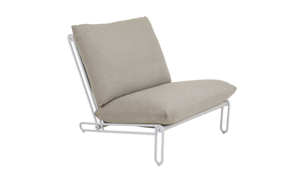 BLIXT Ftlj Vit/Beige i gruppen Utembler / Sittmbler / Loungembler hos SoffaDirekt.se (4191-05-28)